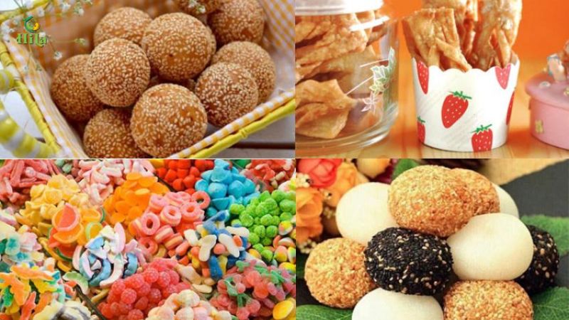 tác hại của bánh kẹo ngọt