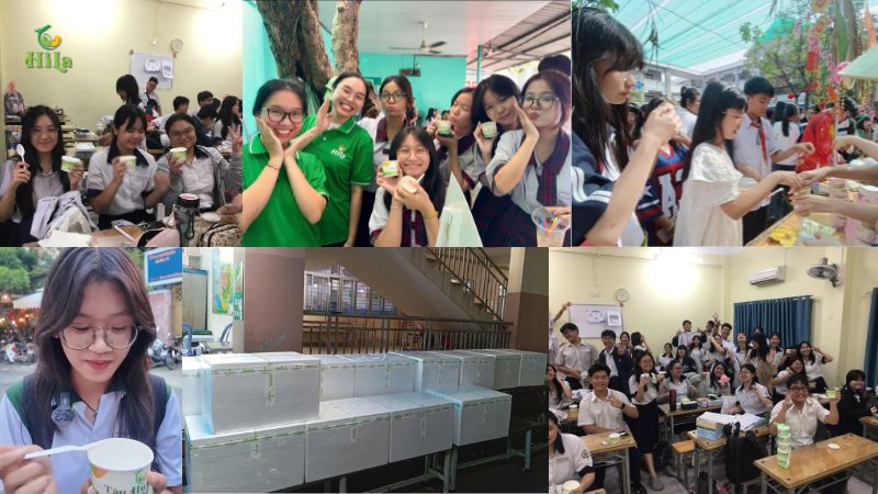 tàu hũ Hila bữa ăn học đường
